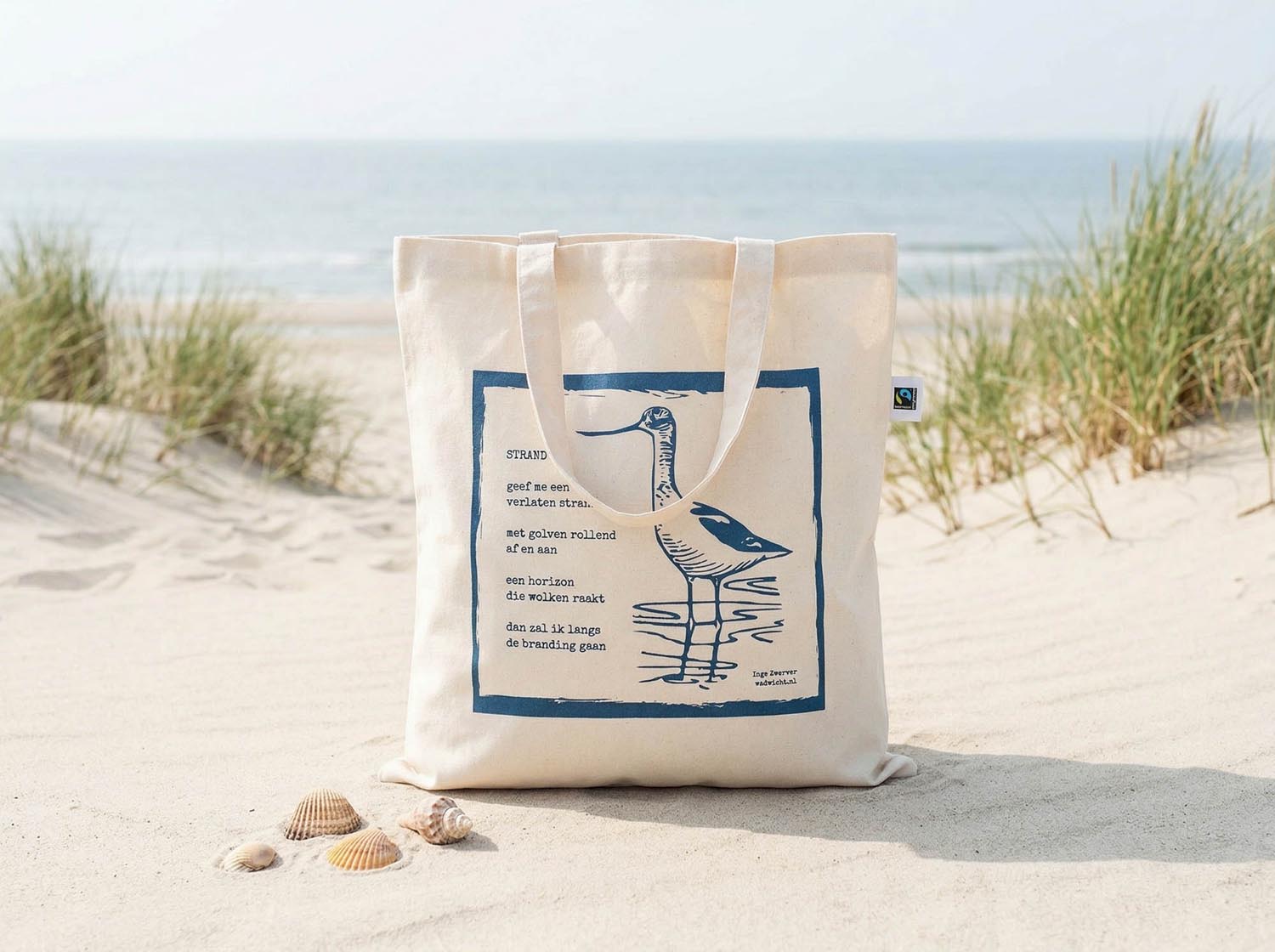 Fairtrade tas Strand - per stuk € 15,50